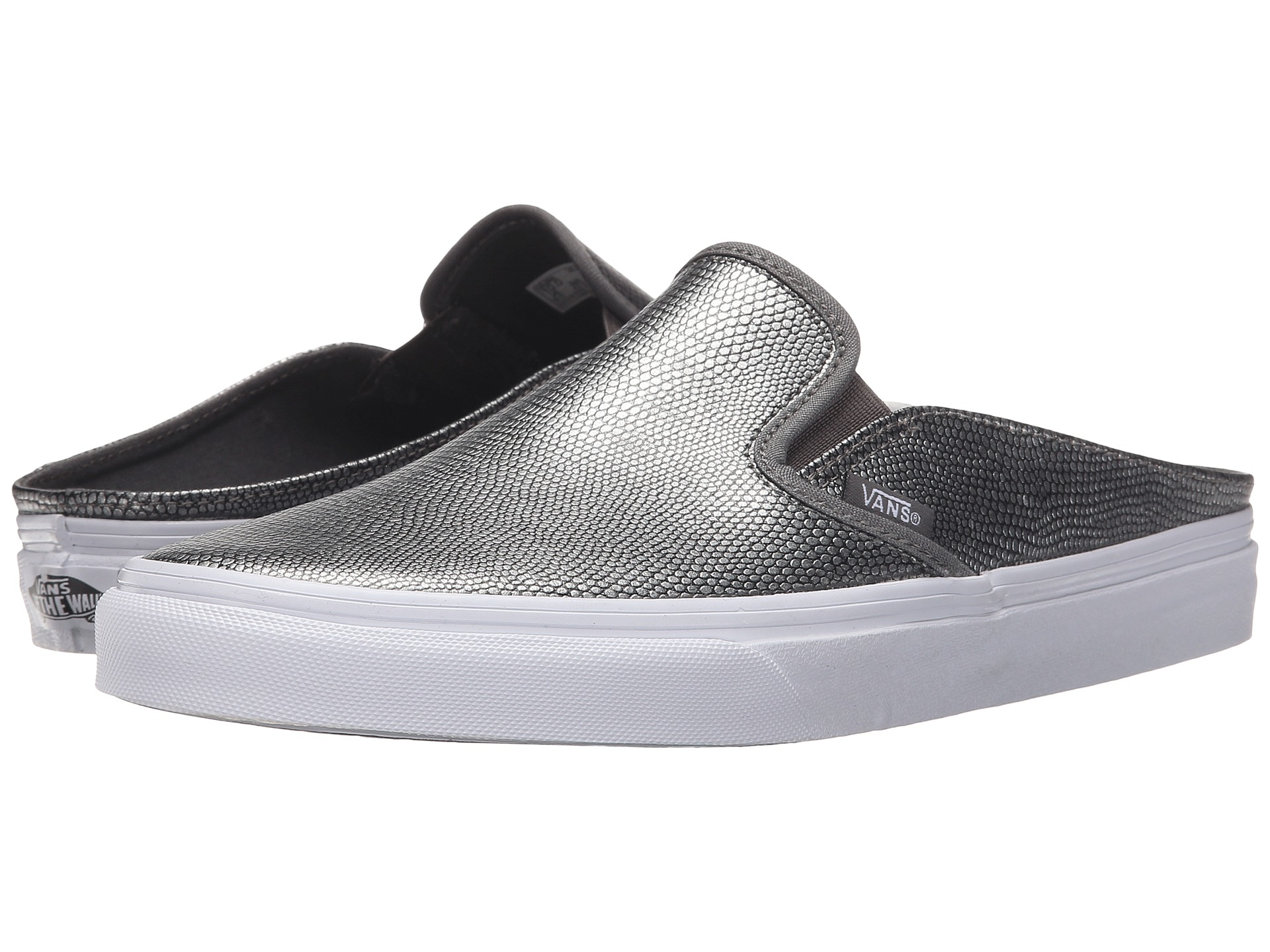 suede classic slip on mule vans